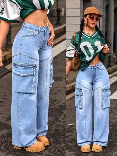 Ladies Cargo Pant